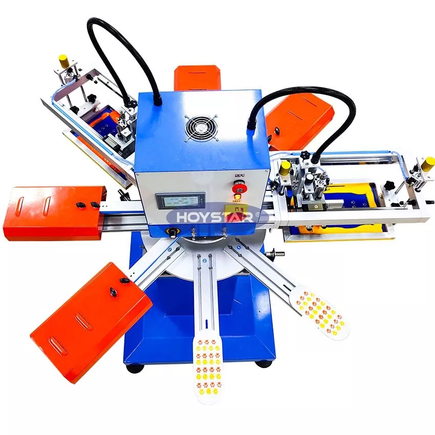 2 barvy ponožek sítotiskový stroj