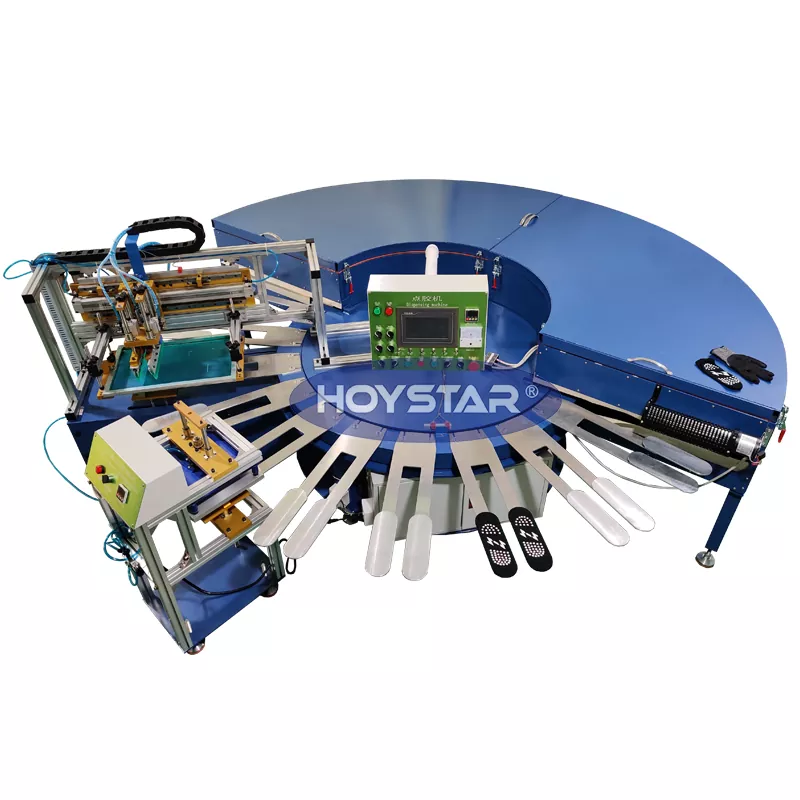 Protiskluzový sítotiskový stroj na ponožky